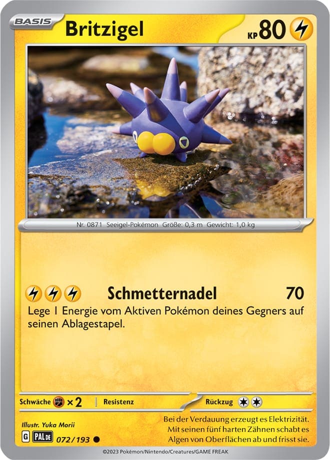 Britzigel 072/193 Common - Entwicklungen in Paldea Deutsch