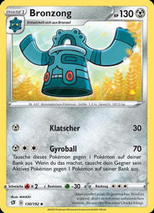 Bronzong 130/192 Uncommon - Clash der Rebellen Deutsch