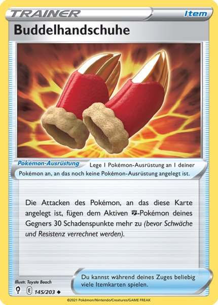 Buddelhandschuhe 145/203 Uncommon - Drachenwandel Deutsch