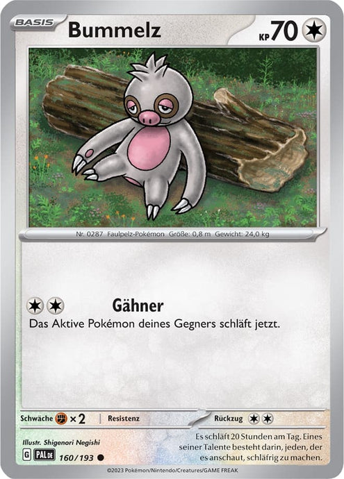 Bummelz 160/193 Common - Entwicklungen in Paldea Deutsch