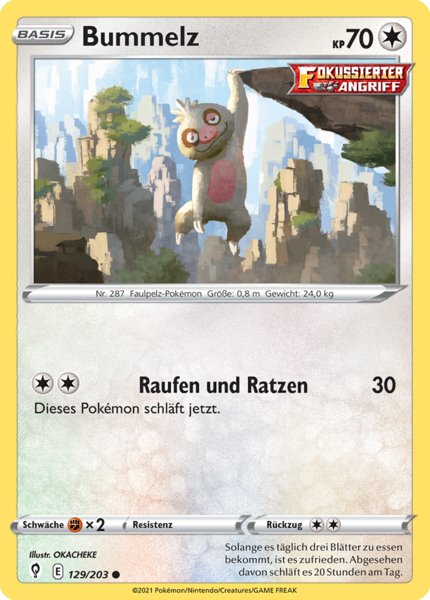 Farbeagle 128/203 Rare - Drachenwandel Deutsch