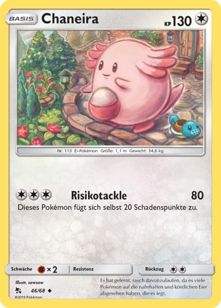Chaneira 46/68 Uncommon - Verborgenes Schicksal Deutsch