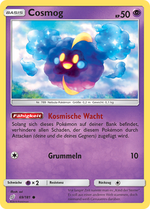Cosmog 69/181 Common - Teams sind Trumpf Deutsch