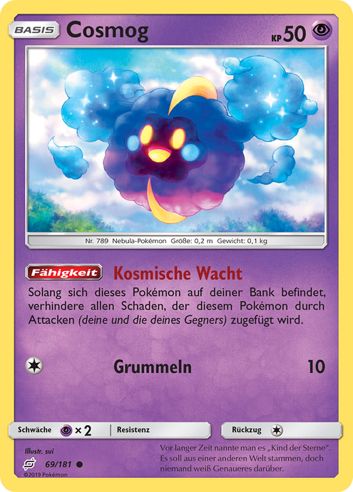 Cosmog 69/181 Common - Teams sind Trumpf Deutsch