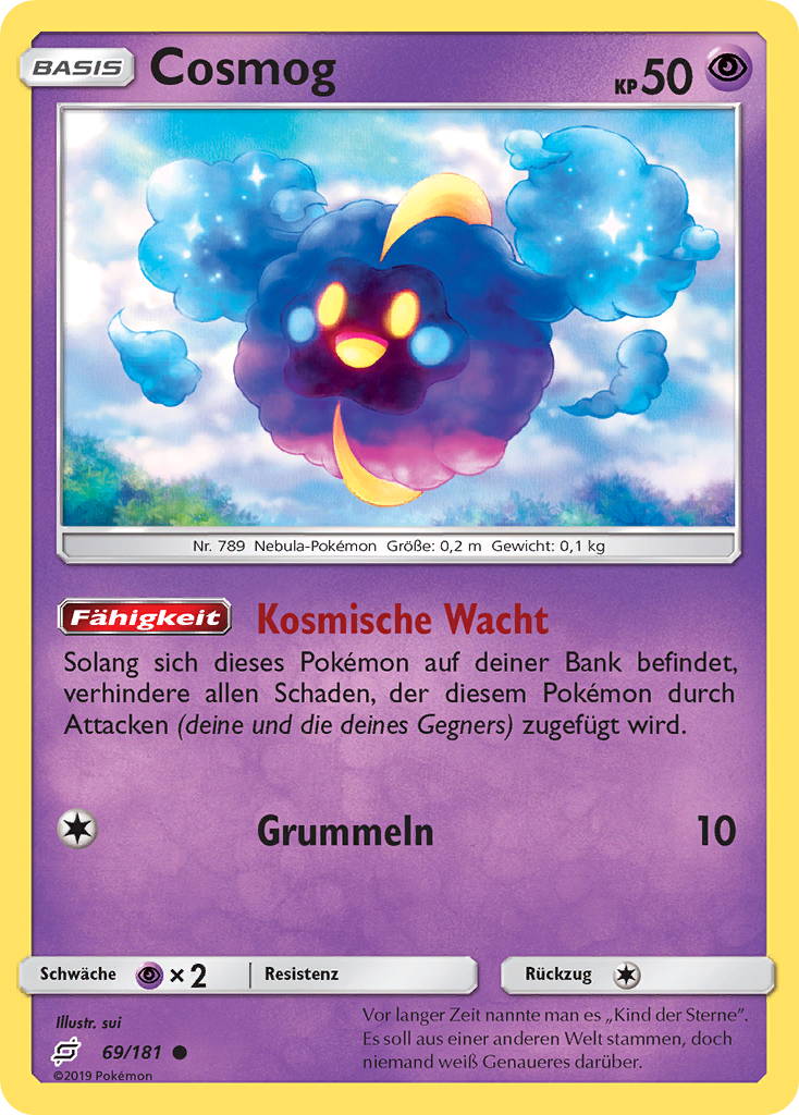 Cosmog 69/181 Common - Teams sind Trumpf Deutsch