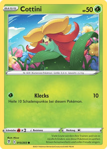 Cottini 015/203 Common REVERSE HOLO - Drachenwandel Deutsch