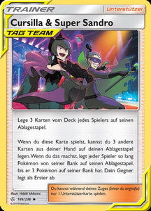 Cursilla & Super Sandro Tag Team 186/236 Uncommon - Welten im Wandel Deutsch