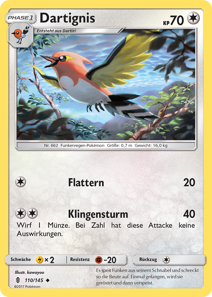 Dartignis 110/145 Uncommon - Stunde der Wächter Deutsch