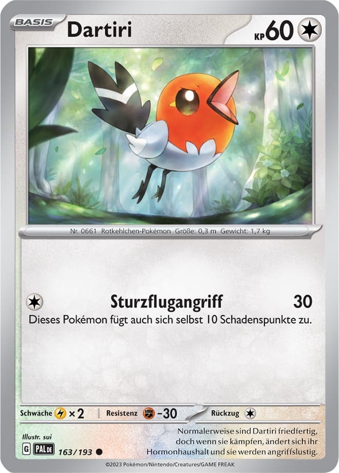 Dartiri 163/193 Common - Entwicklungen in Paldea Deutsch