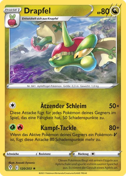 Drapfel 120/203 Rare - Drachenwandel Deutsch