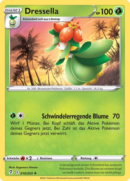 Dressella 010/203 Rare - Drachenwandel Deutsch