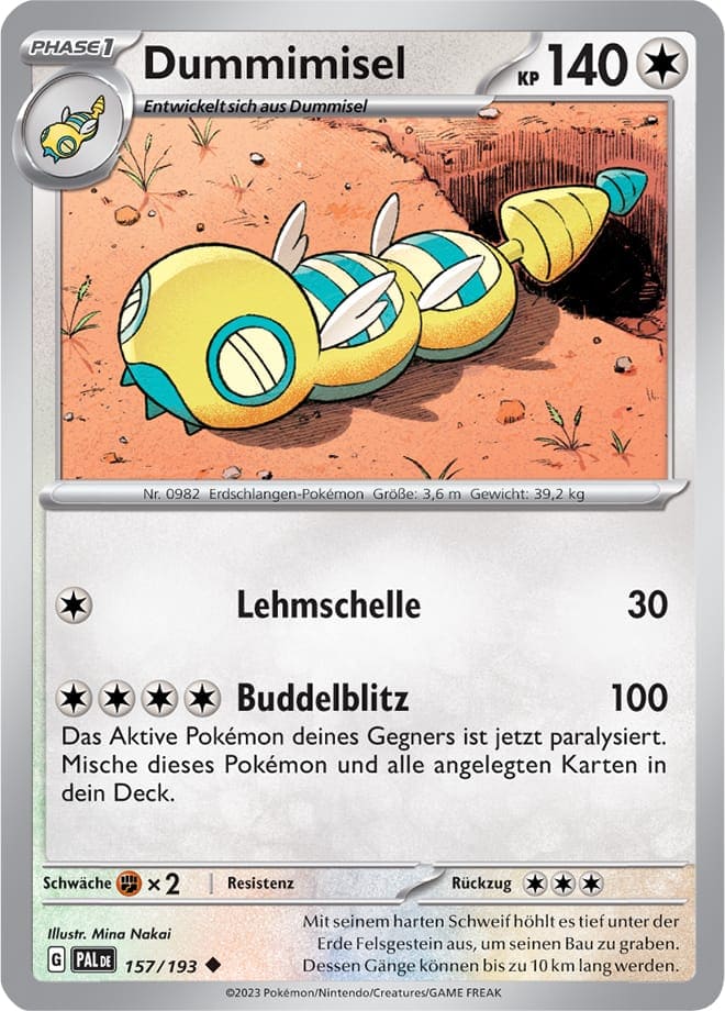 Dummimisel 157/193 Uncommon - Entwicklungen in Paldea Deutsch
