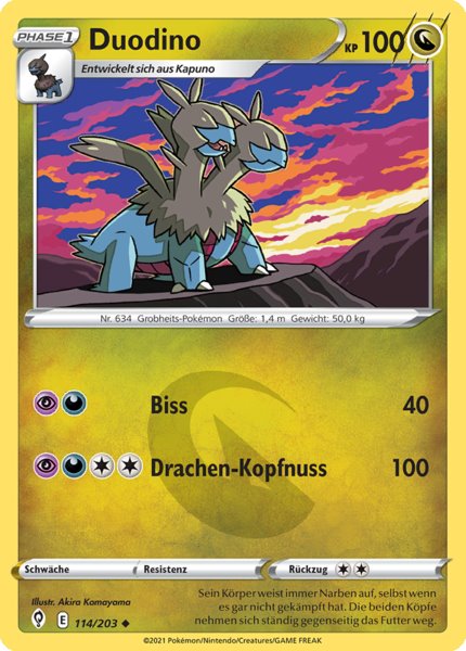 Duodino 114/203 Uncommon - Drachenwandel Deutsch
