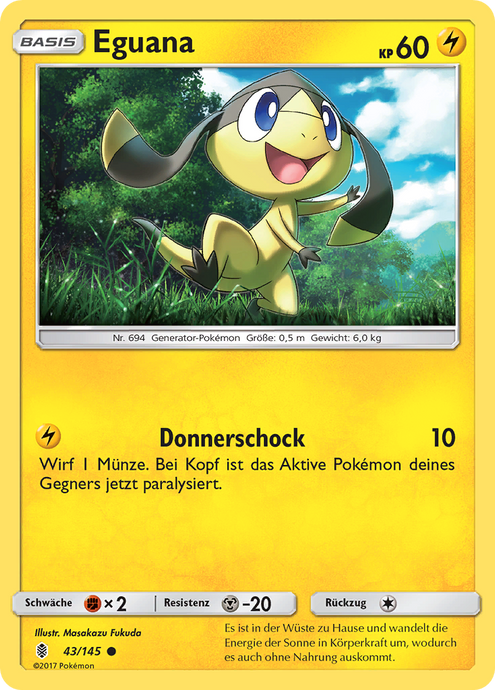Eguana 43/145 Common - Stunde der Wächter Deutsch