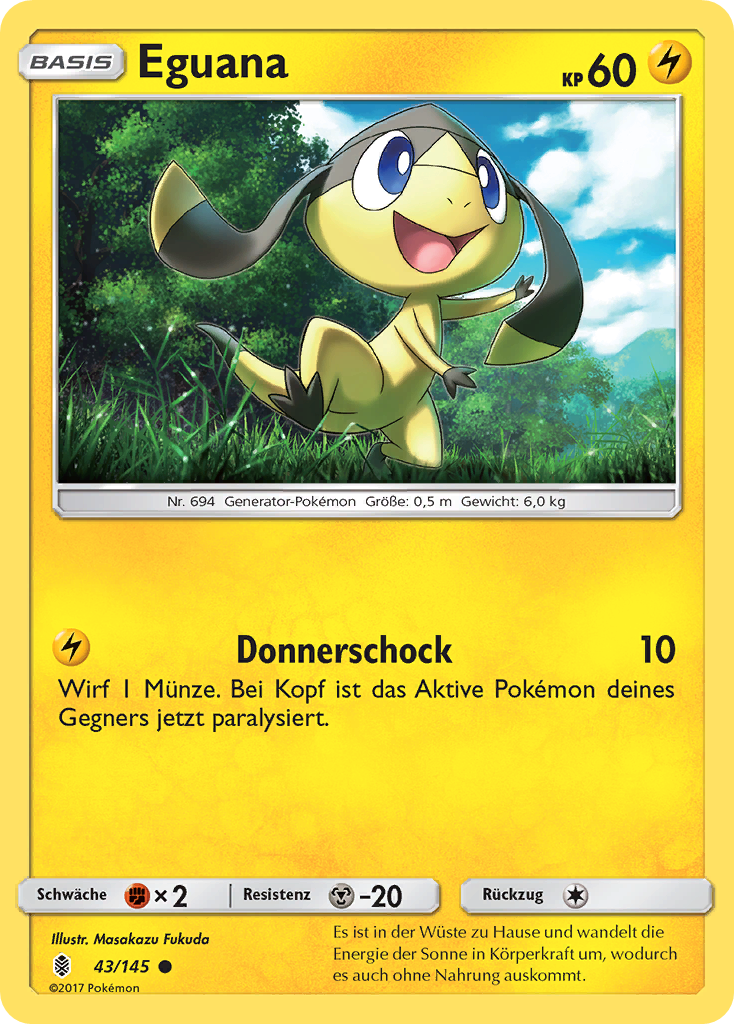 Eguana 43/145 Common - Stunde der Wächter Deutsch