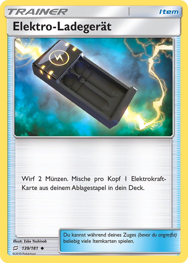 Elektro-Ladegerät 139/181 Uncommon - Teams sind Trumpf Deutsch