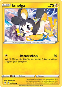 Emolga 057/203 Common - Drachenwandel Deutsch