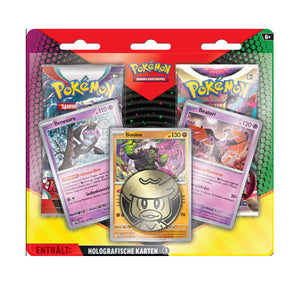 Pokémon Enhanced 2-Pack Blister - Boninu, Benesaru und Beatori