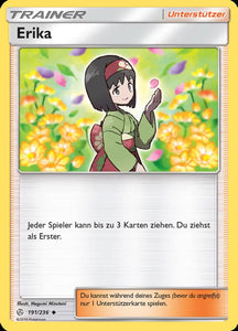 Erika 191/236 Uncommon Reverse Holo - Welten im Wandel Deutsch
