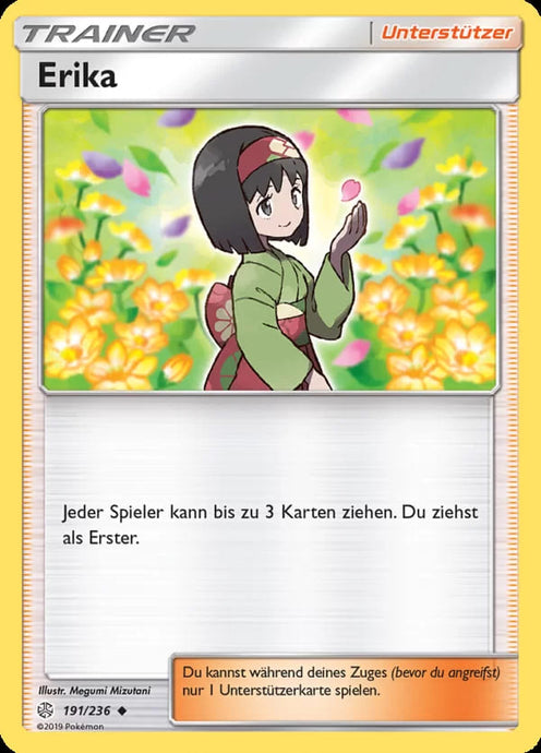 Erika 191/236 Uncommon Reverse Holo - Welten im Wandel Deutsch