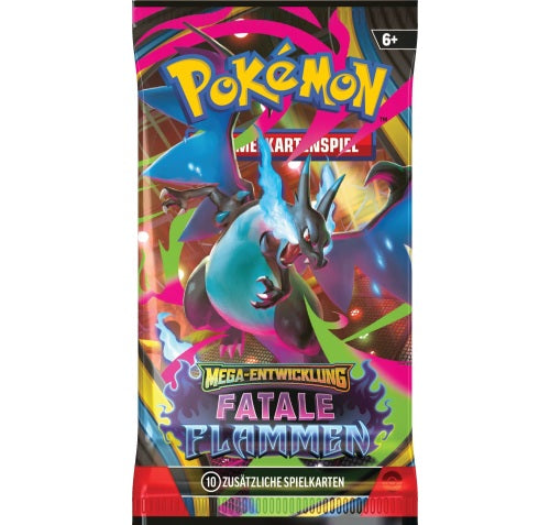Pokemon Fatale Flammen Booster Pack
