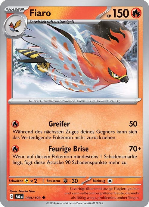 Fiaro 030/193 Uncommon - Entwicklungen in Paldea Deutsch