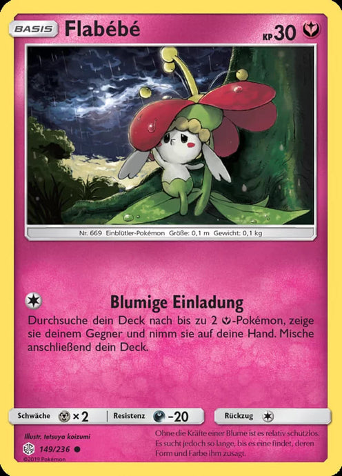 Flabébé 149/236 Common - Welten im Wandel Deutsch
