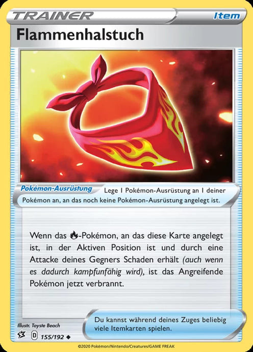 Flammenhalstuch 155/192 Uncommon - Clash der Rebellen Deutsch