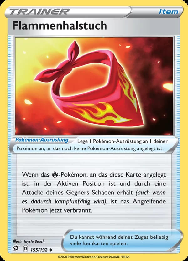 Flammenhalstuch 155/192 Uncommon - Clash der Rebellen Deutsch
