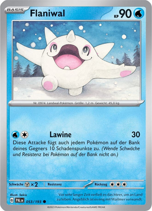 Flaniwal 053/193 Common - Entwicklungen in Paldea Deutsch