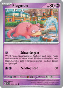 Flegmon 085/193 Common REVERSE HOLO - Entwicklungen in Paldea Deutsch