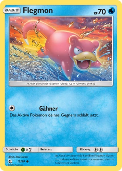 Flegmon 12/68 Common - Verborgenes Schicksal Deutsch