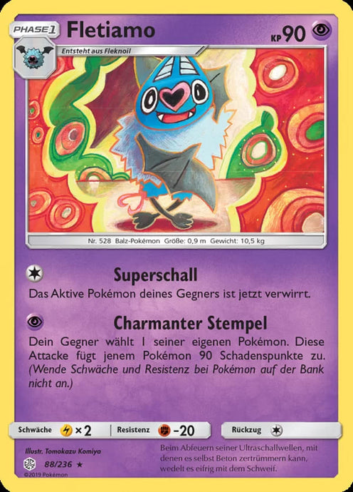 Fletiamo 88/236 Rare - Welten im Wandel Deutsch