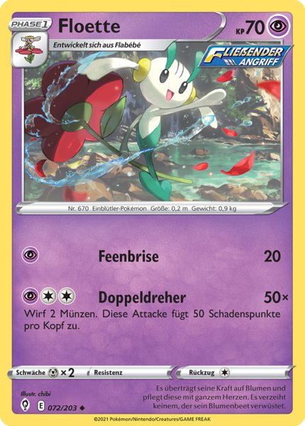 Floette 072/203 Uncommon - Drachenwandel Deutsch