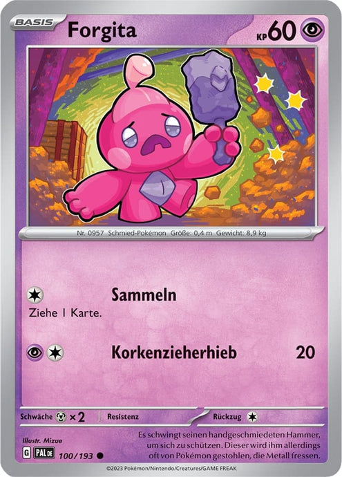 Forgita 100/193 Common - Entwicklungen in Paldea Deutsch