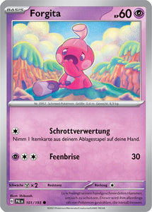 Forgita 101/193 Common - Entwicklungen in Paldea Deutsch