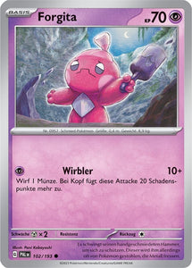 Forgita 102/193 Common - Entwicklungen in Paldea Deutsch