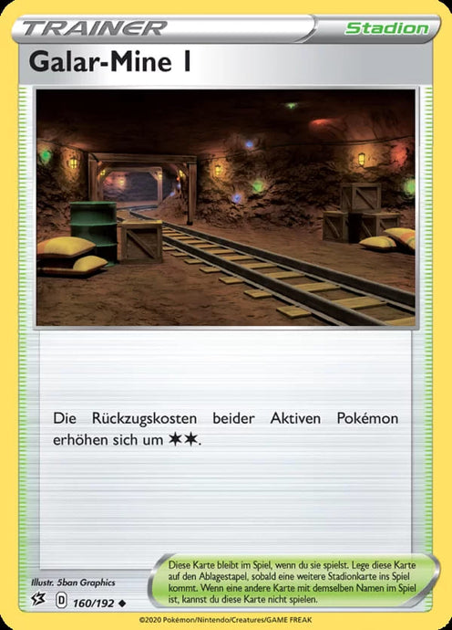 Galar-Mine 1 160/192 Uncommon - Clash der Rebellen Deutsch