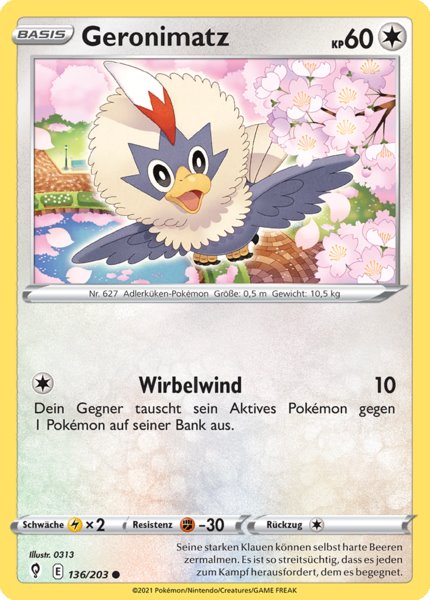 Geronimatz 136/203 Common - Drachenwandel Deutsch