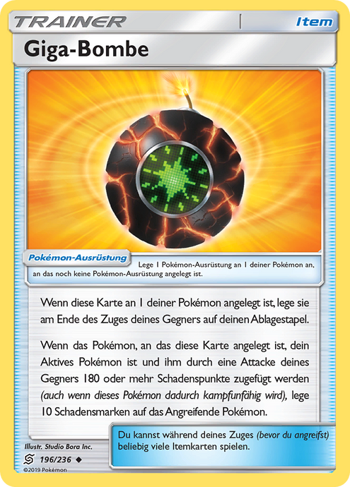 Giga-Bombe 196/236 Uncommon - Bund der Gleichgesinnten Deutsch