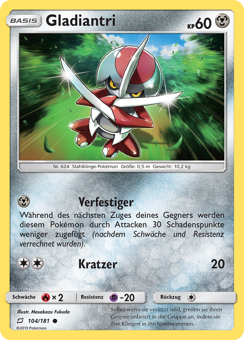 Gladiantri 104/181 Common - Teams sind Trumpf Deutsch