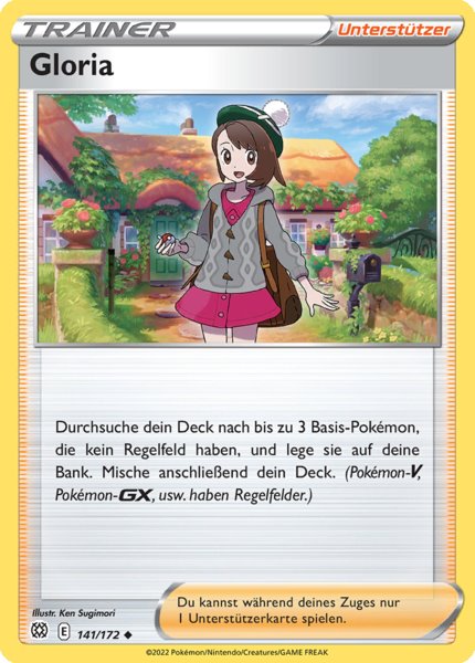 Gloria 141/172 Uncommon - Strahlende Sterne Deutsch