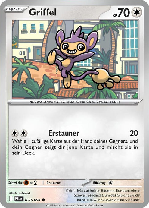 Griffel 078/094 Common REVERSE HOLO FOIL - Fatale Flammen Deutsch