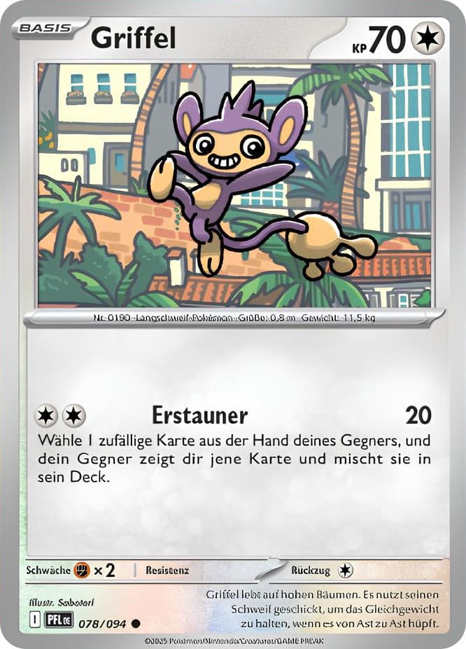 Griffel 078/094 Common REVERSE HOLO FOIL - Fatale Flammen Deutsch