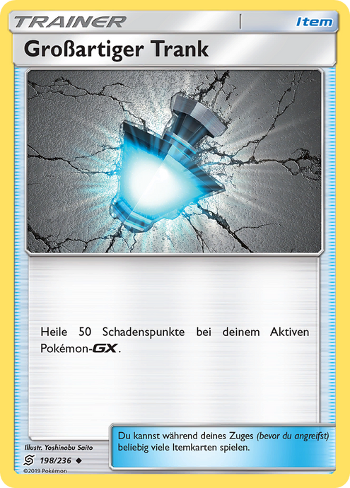 Großartiger Trank 198/236 Uncommon REVERSE Holo - Bund der Gleichgesinnten Deutsch