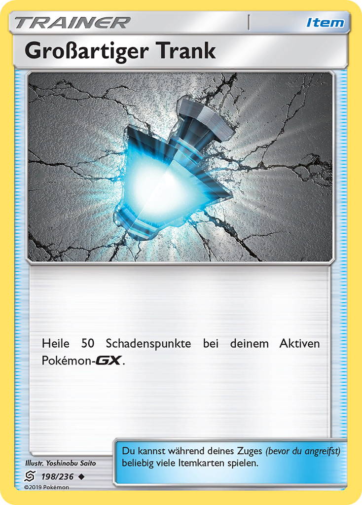 Großartiger Trank 198/236 Uncommon REVERSE Holo - Bund der Gleichgesinnten Deutsch