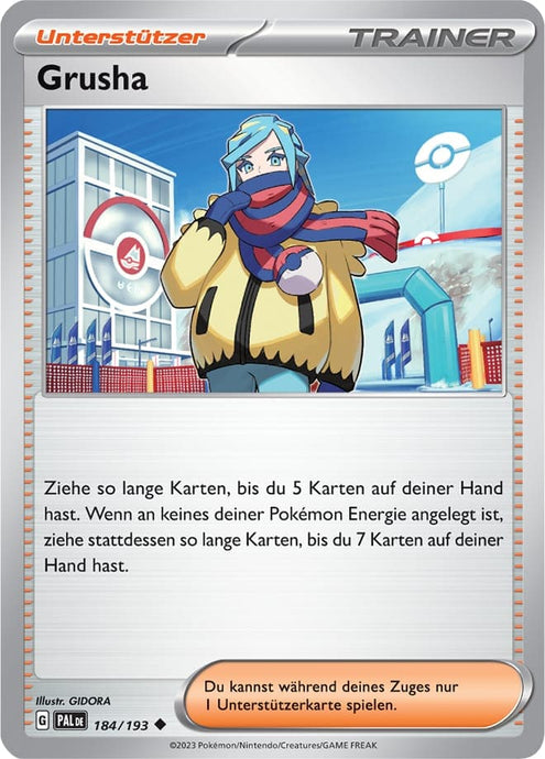 Grusha 184/193 Uncommon - Entwicklungen in Paldea Deutsch