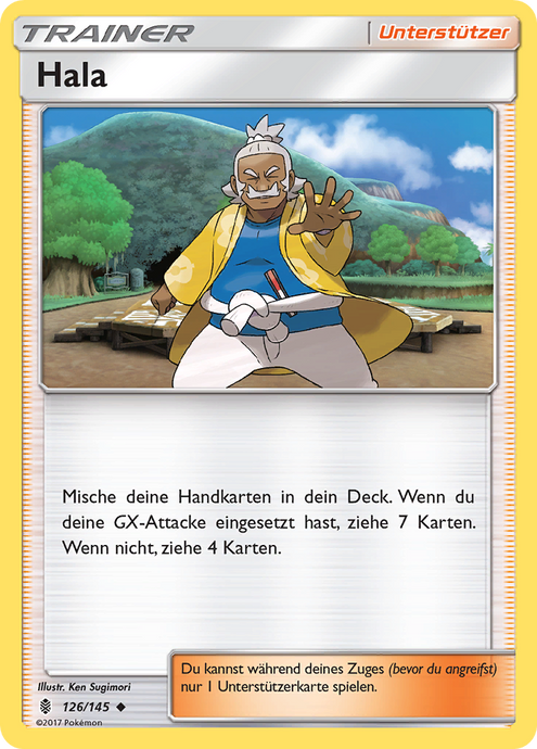 Hala 126/145 Uncommon - Stunde der Wächter Deutsch