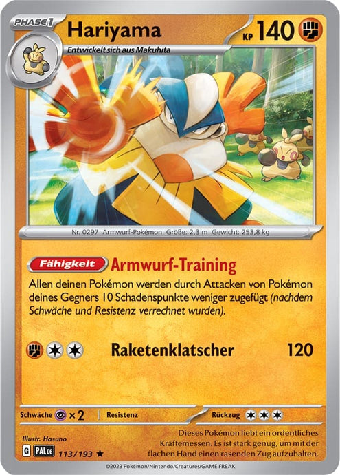 Makuhita 112/193 Common - Entwicklungen in Paldea Deutsch