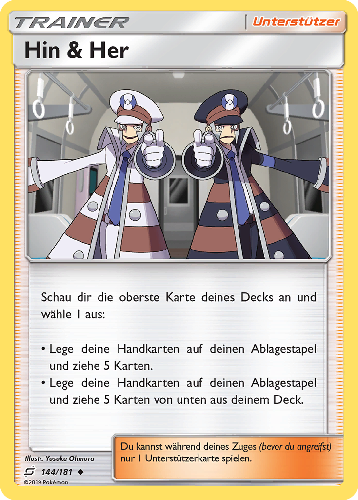 Hin & Her 144/181 Uncommon - Teams sind Trumpf Deutsch